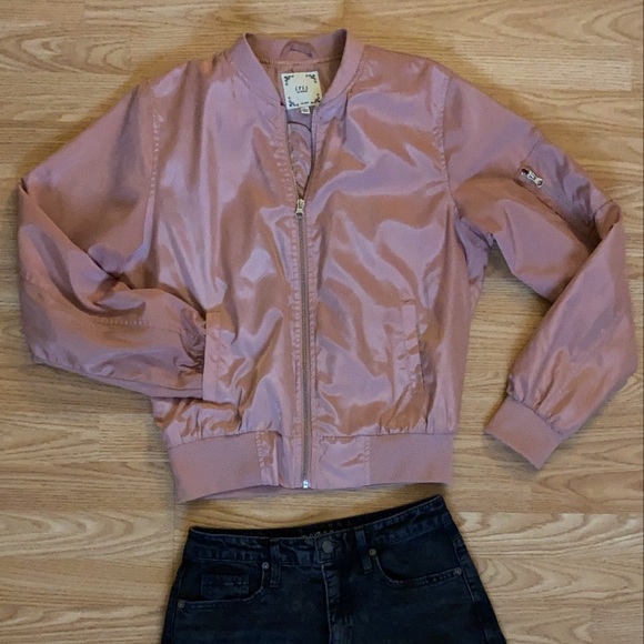 Jackets & Blazers - Pink bomber jacket